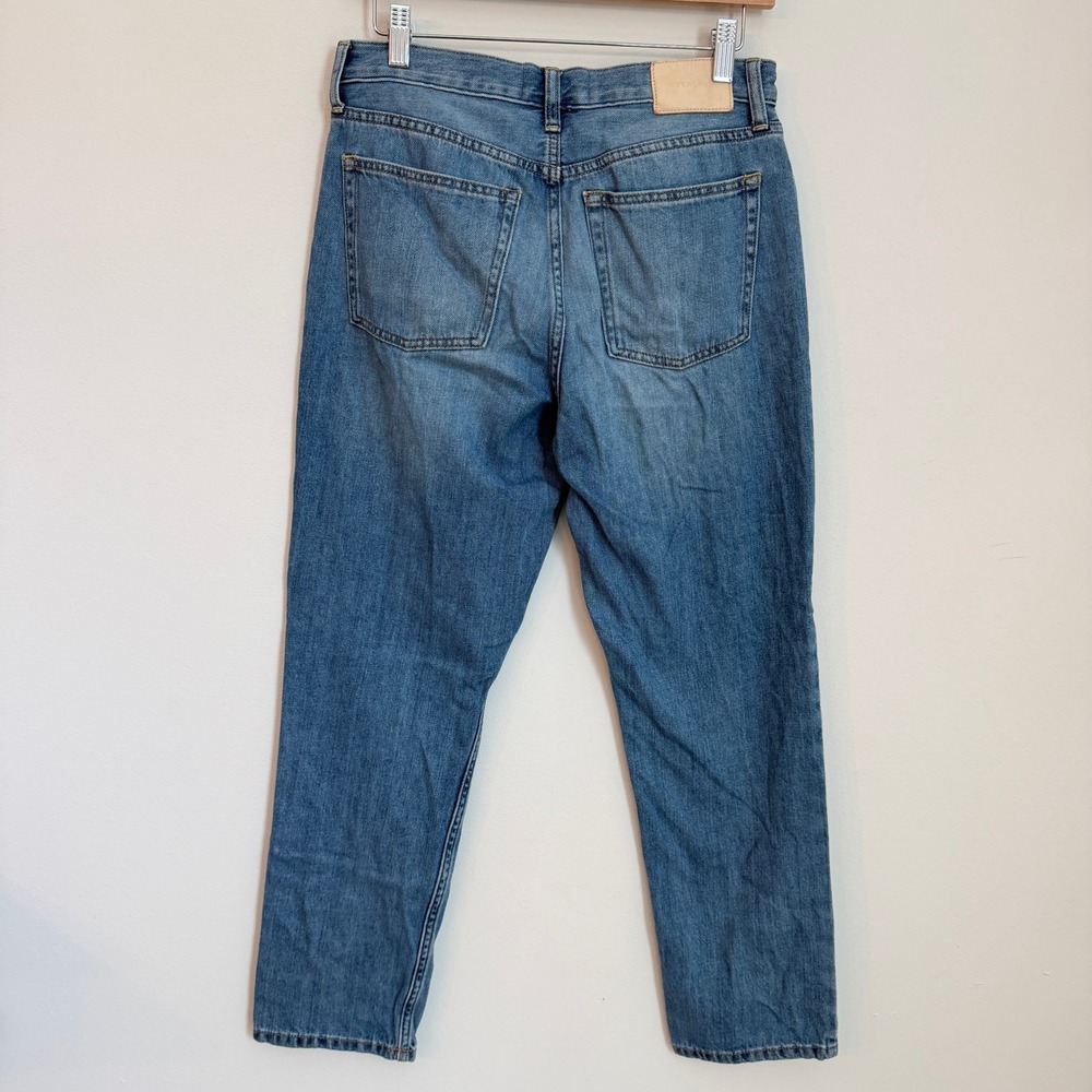 Everlane The Summer Jean Women 27 Light Wash High Rise Straight Leg Denim Cotton - Picture 4 of 14